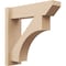 Ekena Millwork 8-in W x 24-in D x 28-in H Westlake Slat Rough Cedar Woodgrain TimberThane Outlooker, Primed Tan OUTUR080X24X28WTL24RCPR - alternate 1